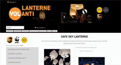 Desktop Screenshot of lanternevolanti.com